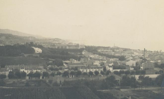 Des de Santa Maria, vista cap a Montgat