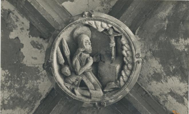 Sant Jeroni de la Murtra. Clau de volta