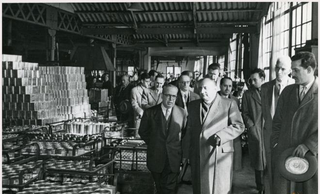 Visita de Juan Aparicio, director general de premsa