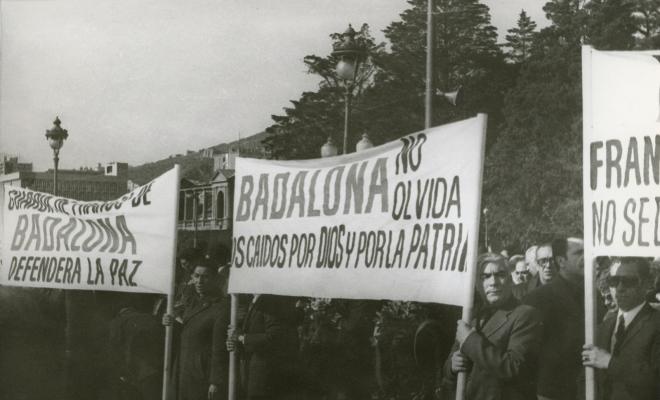 Visita de Franco a Barcelona