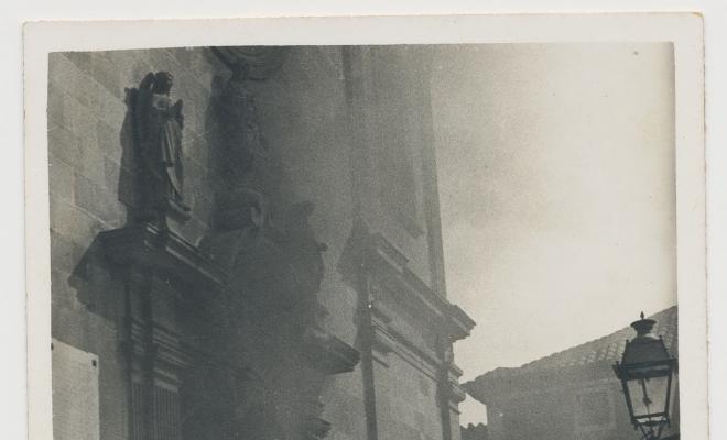 Crònica gràfica; Incendis edificis religiosos: Església de Santa Maria