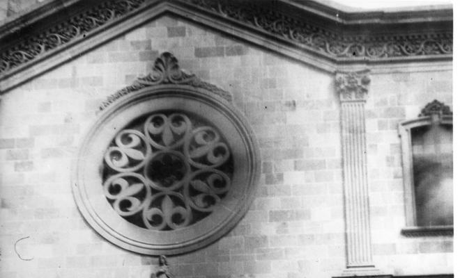 Crònica gràfica; Incendis edificis religiosos: Església de Santa Maria