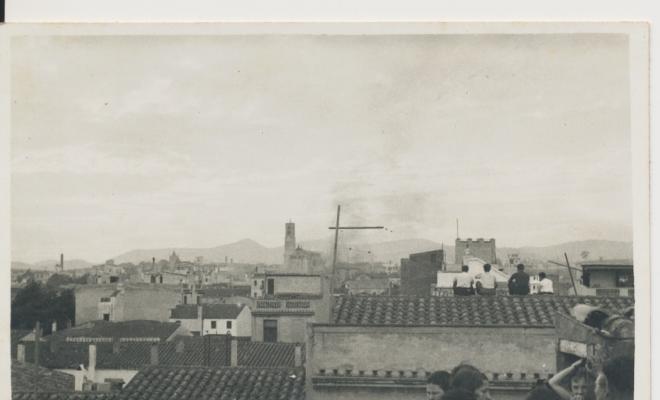 Crònica gràfica; Incendis edificis religiosos: Església de Santa Maria