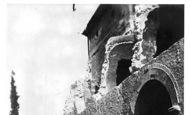 Crònica gràfica; Incendis edificis religiosos: Església de Santa Maria