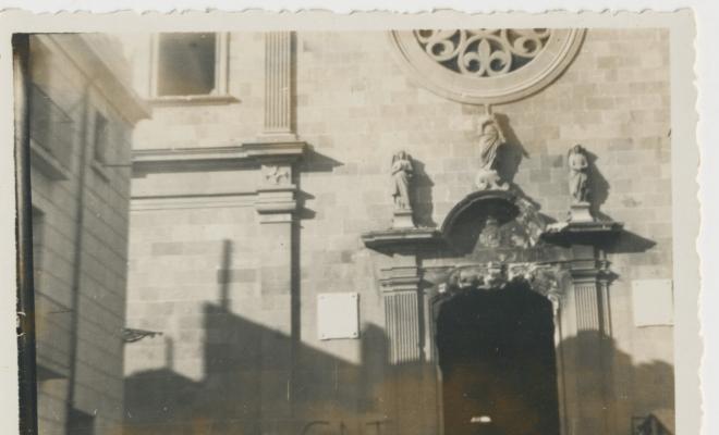Crònica gràfica; Incendis edificis religiosos: Església de Santa Maria