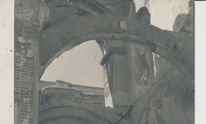 Crònica gràfica; Incendis edificis religiosos: Església de Santa Maria