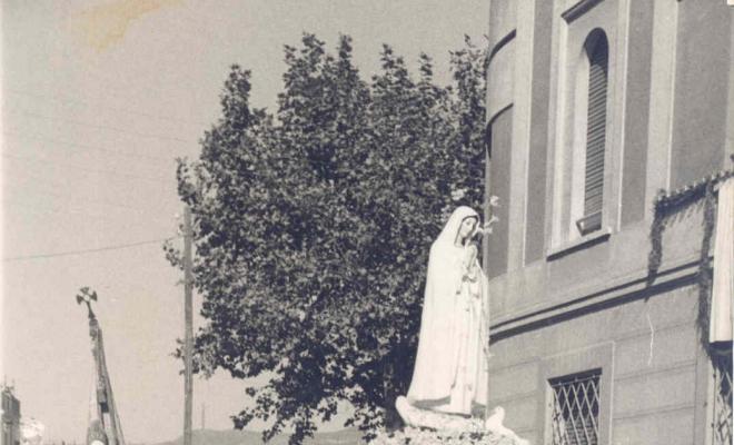 Crònica gràfica;Visita de la Verge de Fàtima a Badalona