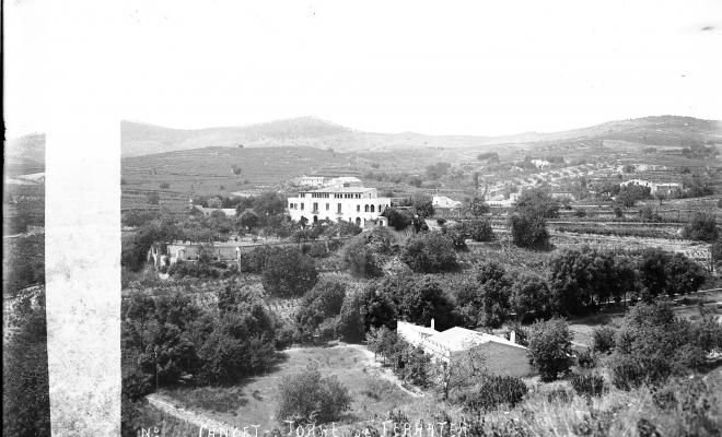 Can Ferrater. Vista general