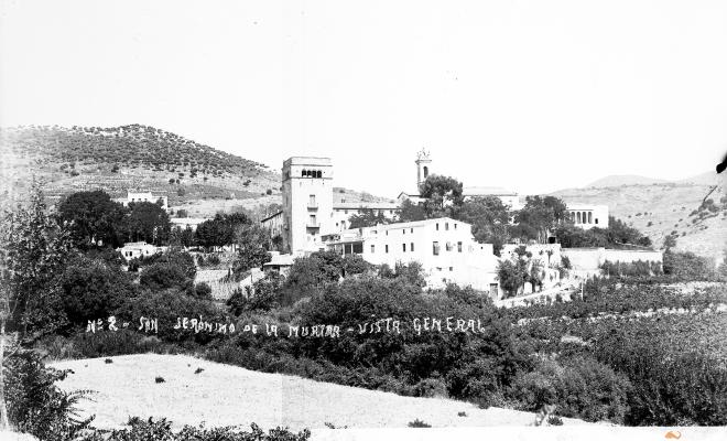 Sant Jeroni de la Murtra. Vista general