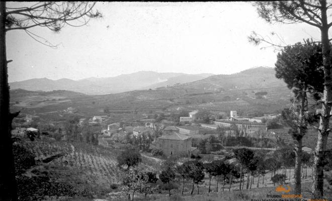 Canyet. Vista des de la colònia Sant Jordi