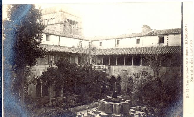 Postal. Claustre de Sant Jeroni
