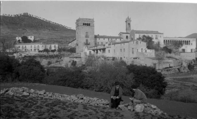 Sant Jeroni de la Murtra. Vista general conjunt monestir