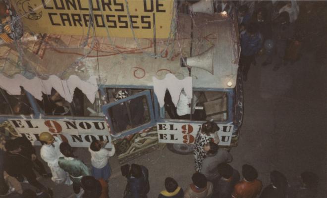 Rua del Carnaval al carrer Sant Miquel