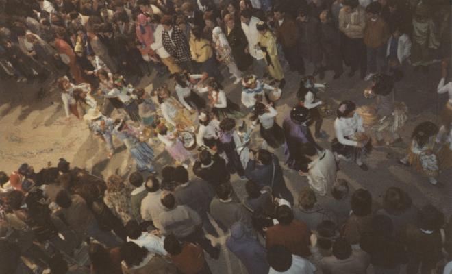 Rua del Carnaval al carrer Sant Miquel