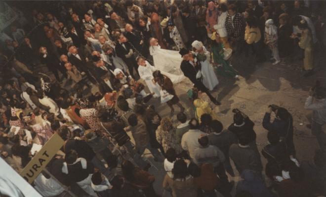 Rua del Carnaval al carrer Sant Miquel