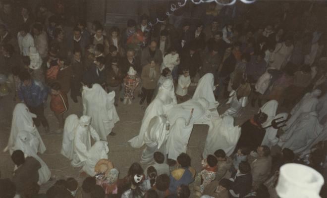 Rua del Carnaval al carrer Sant Miquel