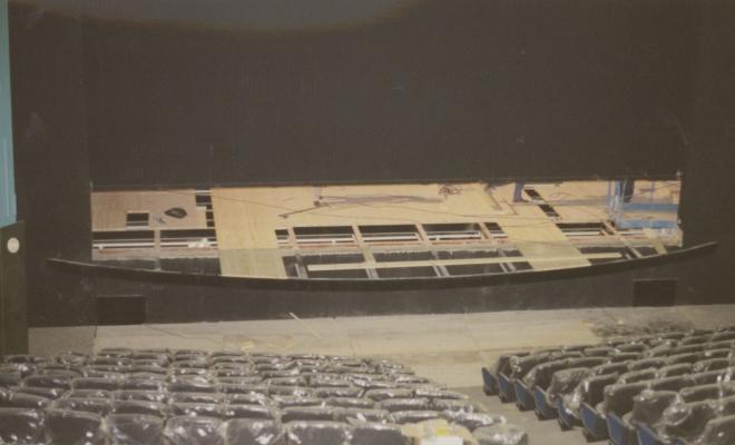 Obres de rehabilitació del Teatre Cirvianum