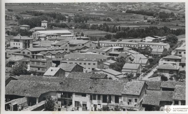 Vistes de Torelló des del Puigdessalit