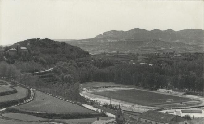 Vista de la zona esportiva municipal 