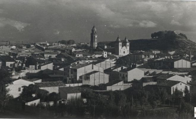 Vista de Torelló des de les Serrasses