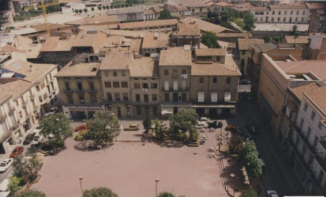 Plaça Nova des del campanar