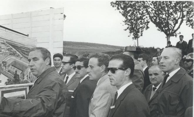 Acte de presentació del projecte per a la construcció de la zona esportiva