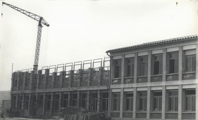 Obres d'ampliació de l'Escola Vall del Ges 