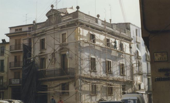 Rehabilitació de la façana de la Casa de la Vila 