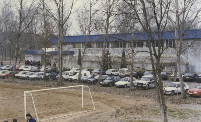 Pavelló municipal a la zona esportiva