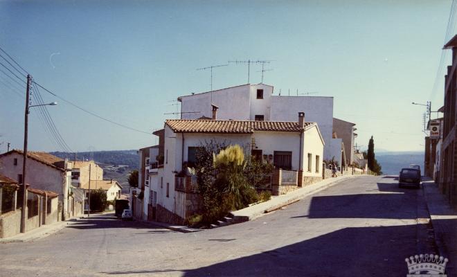 Cruïlla del carrer Sant Miquel dels Sants i el carrer Congost