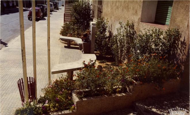 Font, bancs i parterres de l'avinguda  Rodolf Batlle