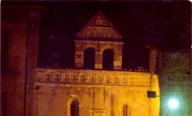 Capella de Jesús il·luminada de nit