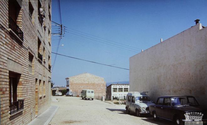 Cruïlla del carrer Nazario Giol i el carrer Sant Antoni Maria Claret