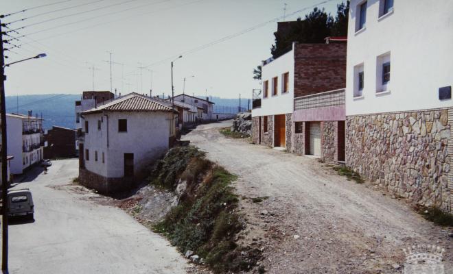 Cruïlla del carrer Aiguafreda i el carrer Joaquim Font Mariné