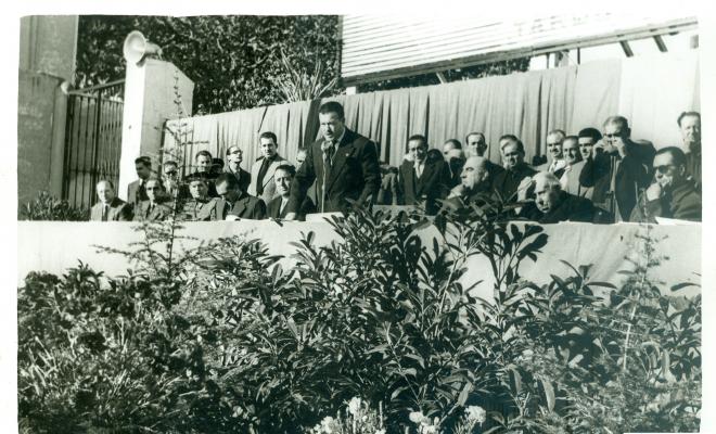 Acte de presentació del Mercat de les Flors de Vilassar de Mar