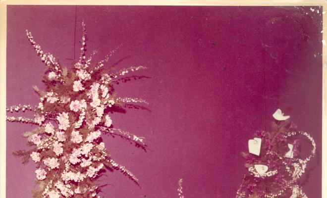 Art floral en una celebració