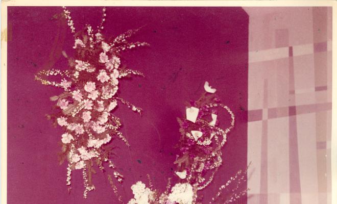 Art floral en una celebració