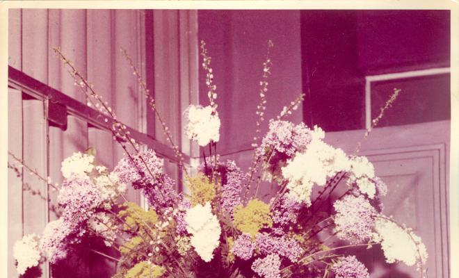 Art floral en una celebració