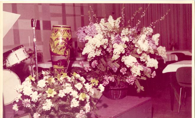 Art floral en una celebració