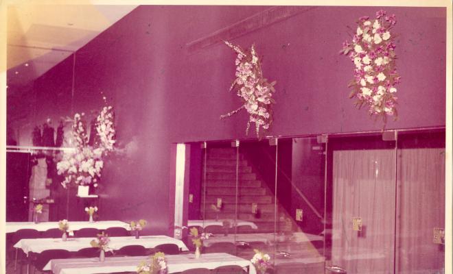 Art floral en una celebració