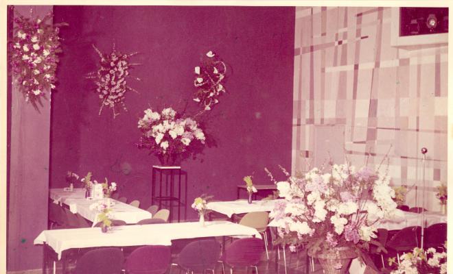 Art floral en una celebració