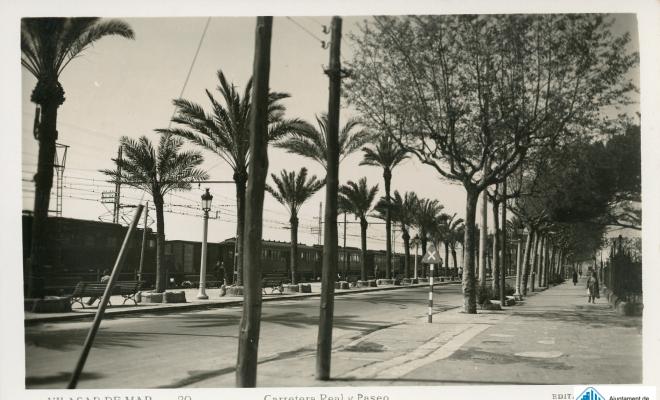 Vistes de Vilassar. Postal