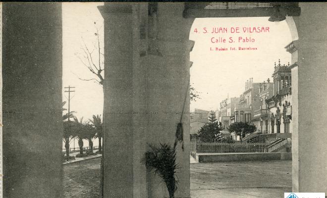 Vistes de Vilassar. Postal