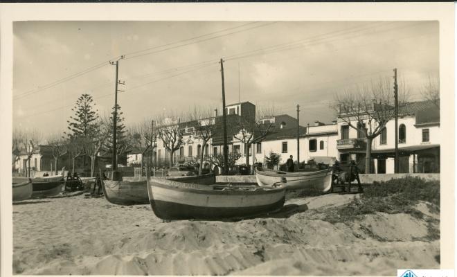 Vistes de Vilassar. Postal