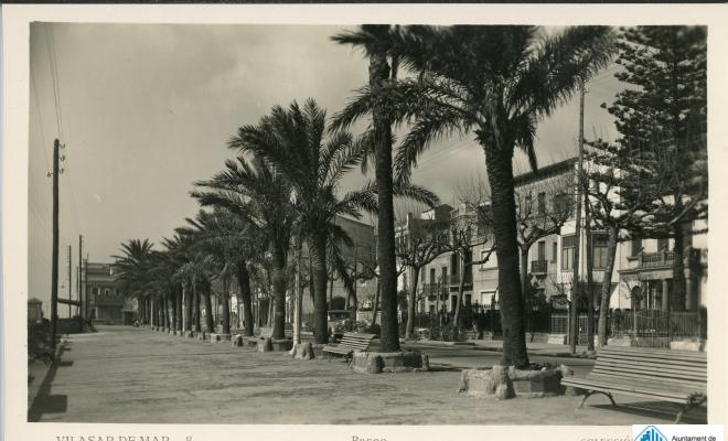 Vistes de Vilassar. Postal