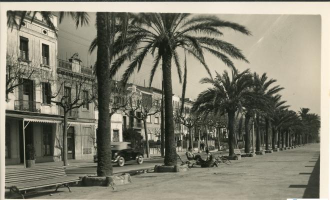 Vistes de Vilassar. Postal