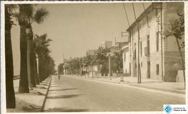 Vistes de Vilassar. Postal