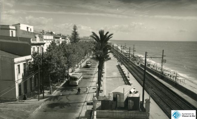 Vistes de Vilassar de Mar. Postal