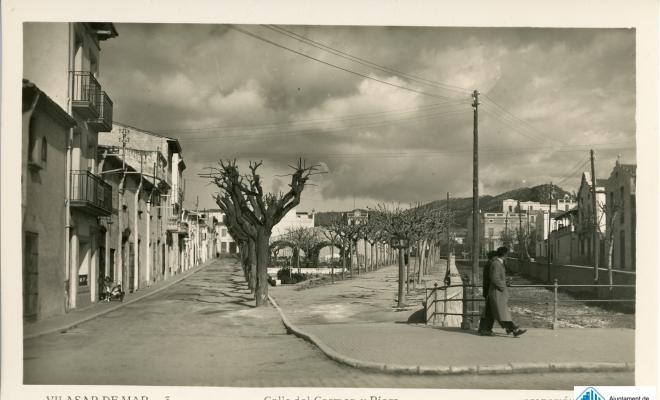 Vistes de Vilassar de Mar. Postal