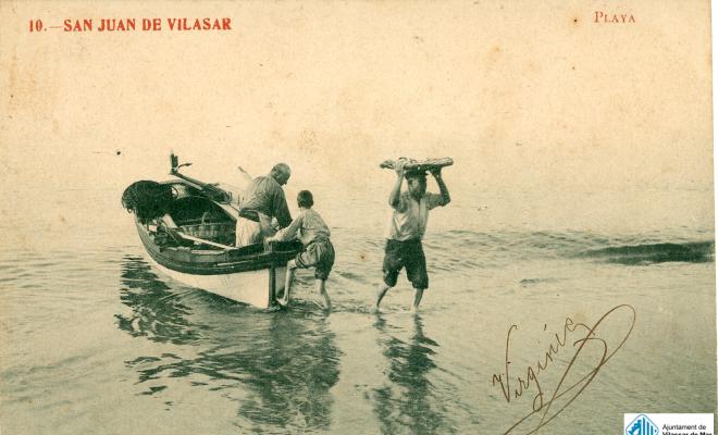 Vistes de Vilassar de Mar. Postal
